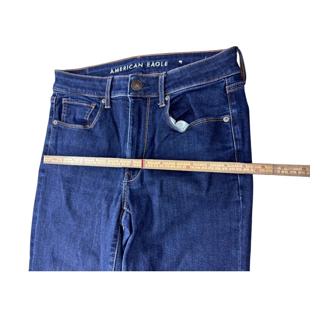 American Eagle Womens Super Stretch Regular Fit Jeans Size 6 - Picture 9 of 12
